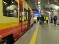 Kradzież ciężarków zatrzymała pociągi na Okęcie 